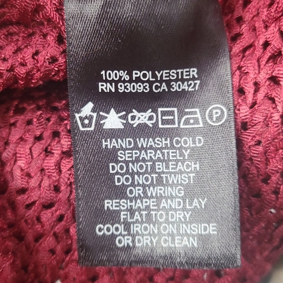 Nic+Zoe Maroon Sweater Tank - Picture 4 of 4